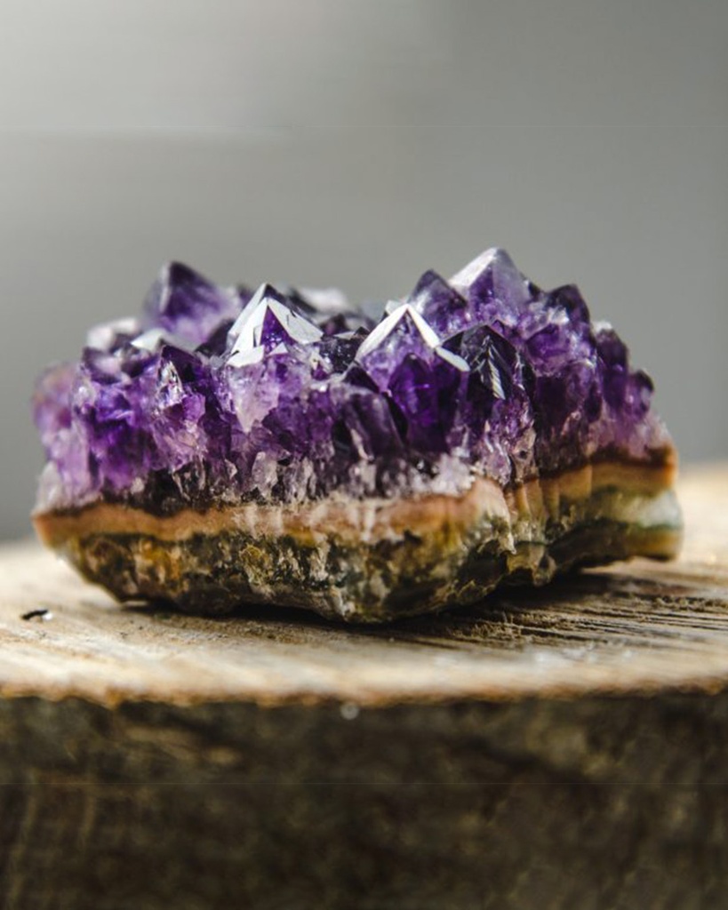 Amethyst stone WNEC297PR
