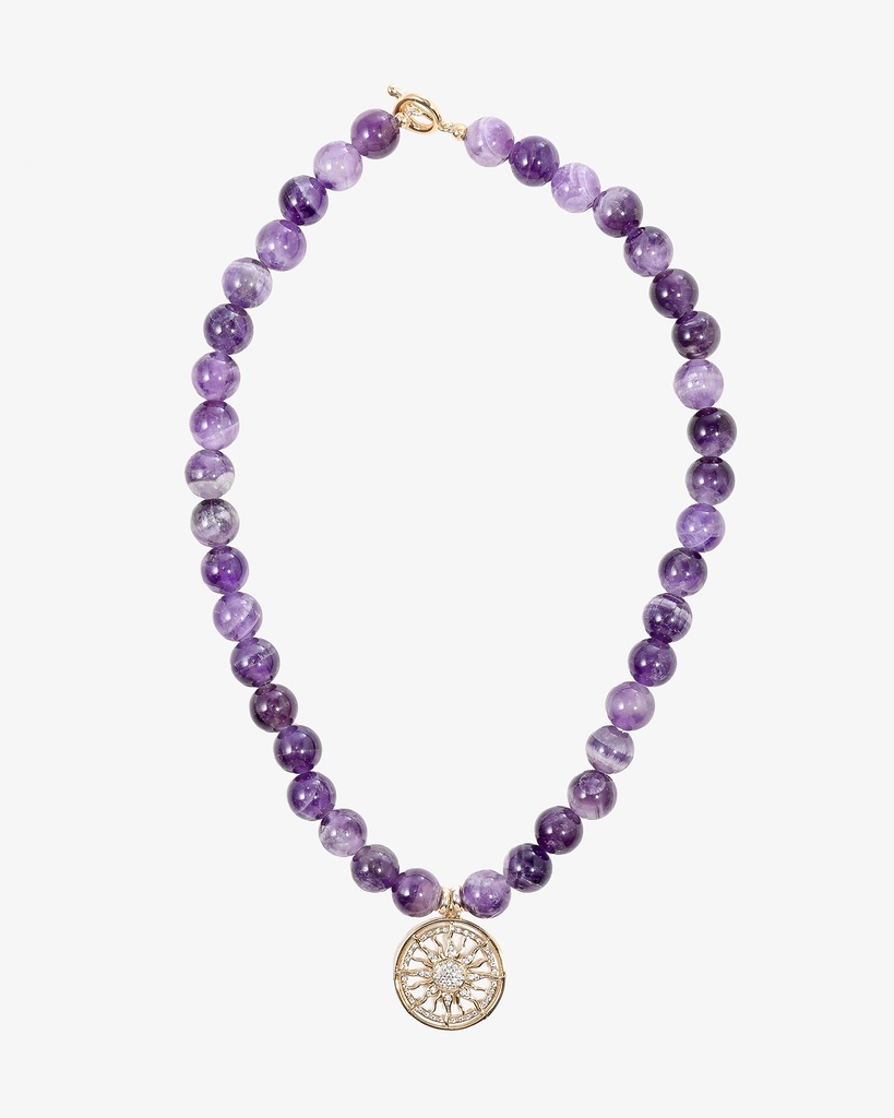 Amethyst stone WNEC298PR