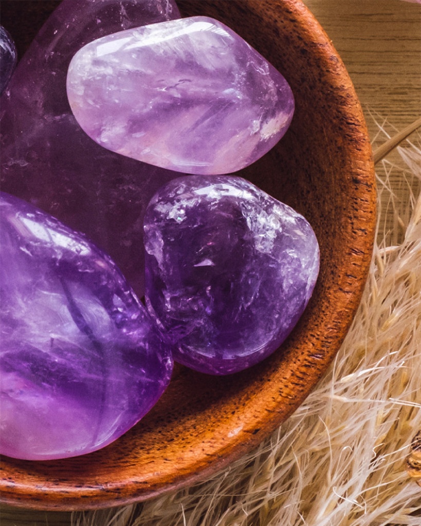 First-class amethyst stone WNEC299PR