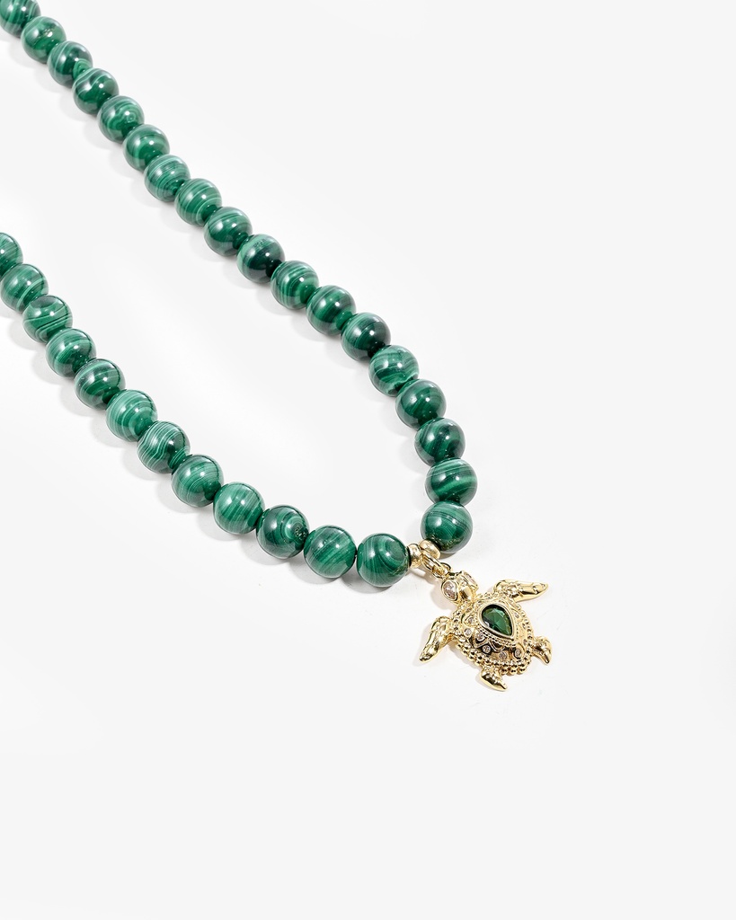 First-class malachite stone WNEC301GN