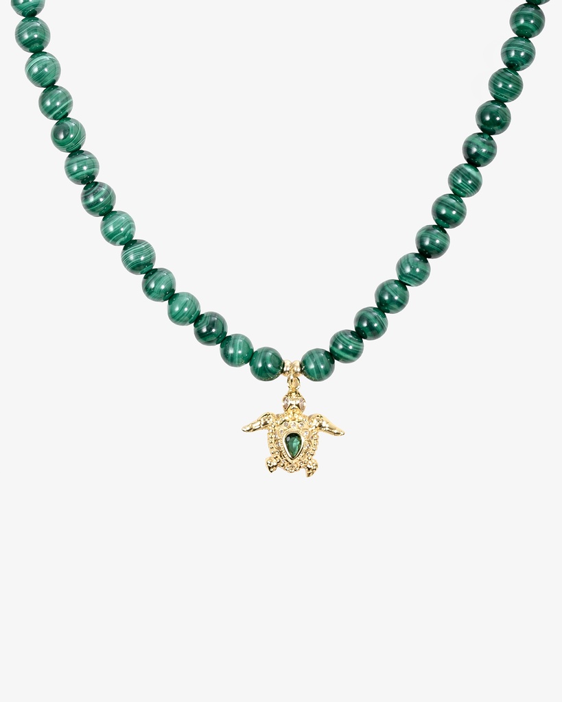 First-class malachite stone WNEC301GN