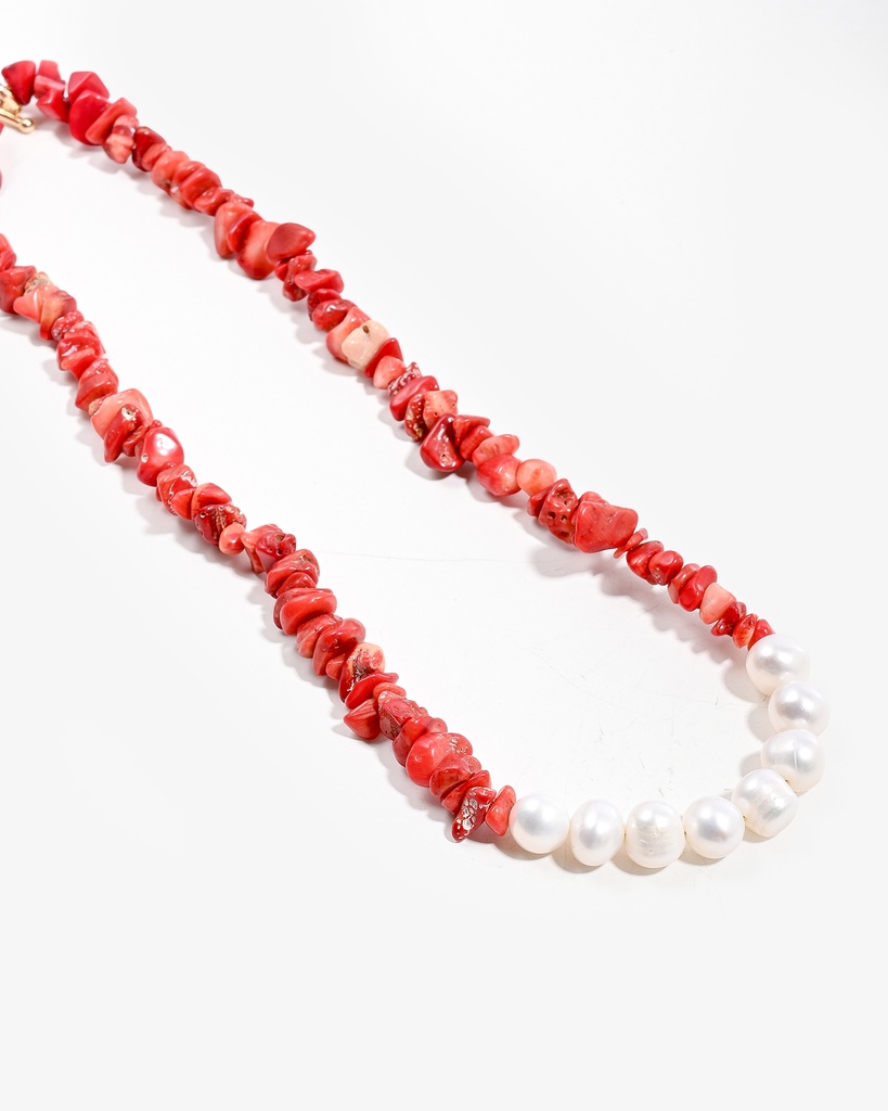 Red coral and pearl WNEC319RD