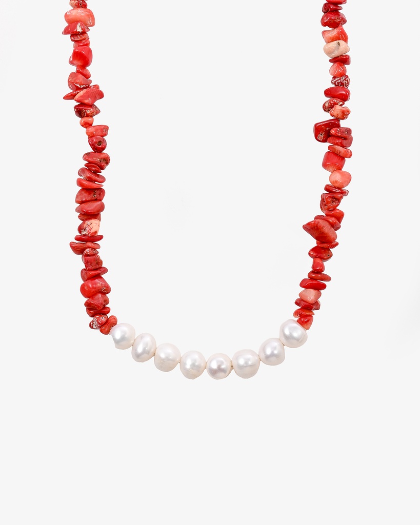 Red coral and pearl WNEC319RD