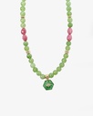 Aventurine and rhodochrosite WNEC321GN