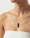 Women's chain with tiger's eye stone WNEC147BN