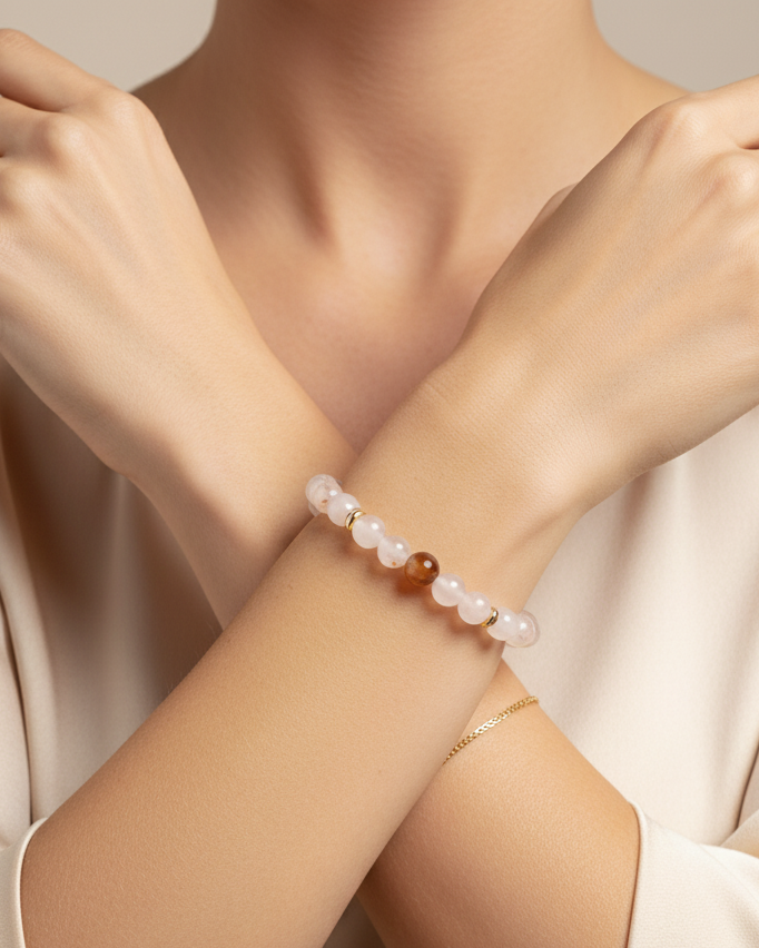 Agate Stone Bracelet WBRA209MC