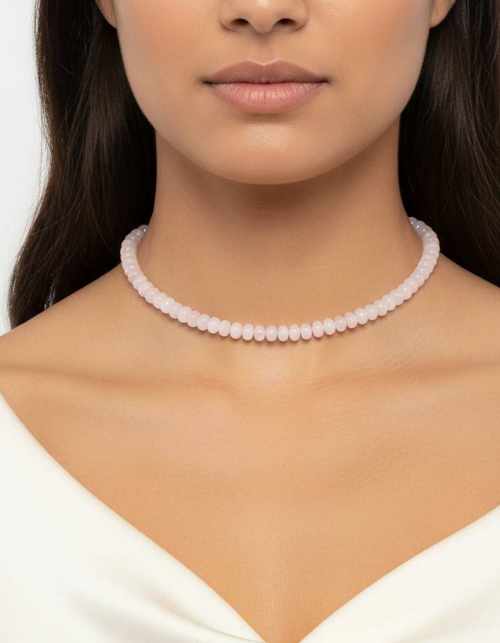 Natural Serpentine Women's Necklace WNEC202WH