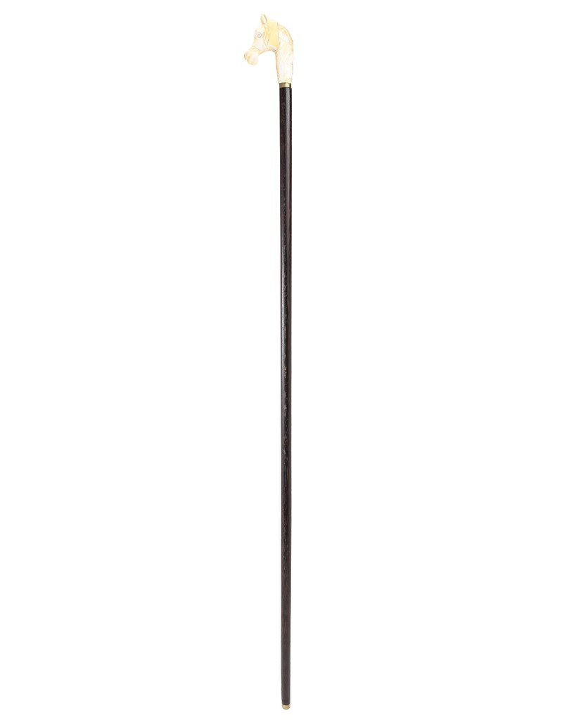 Horse head wooden cane CAN987