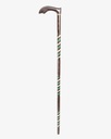 Malachite and mother-of-pearl cane CAN993