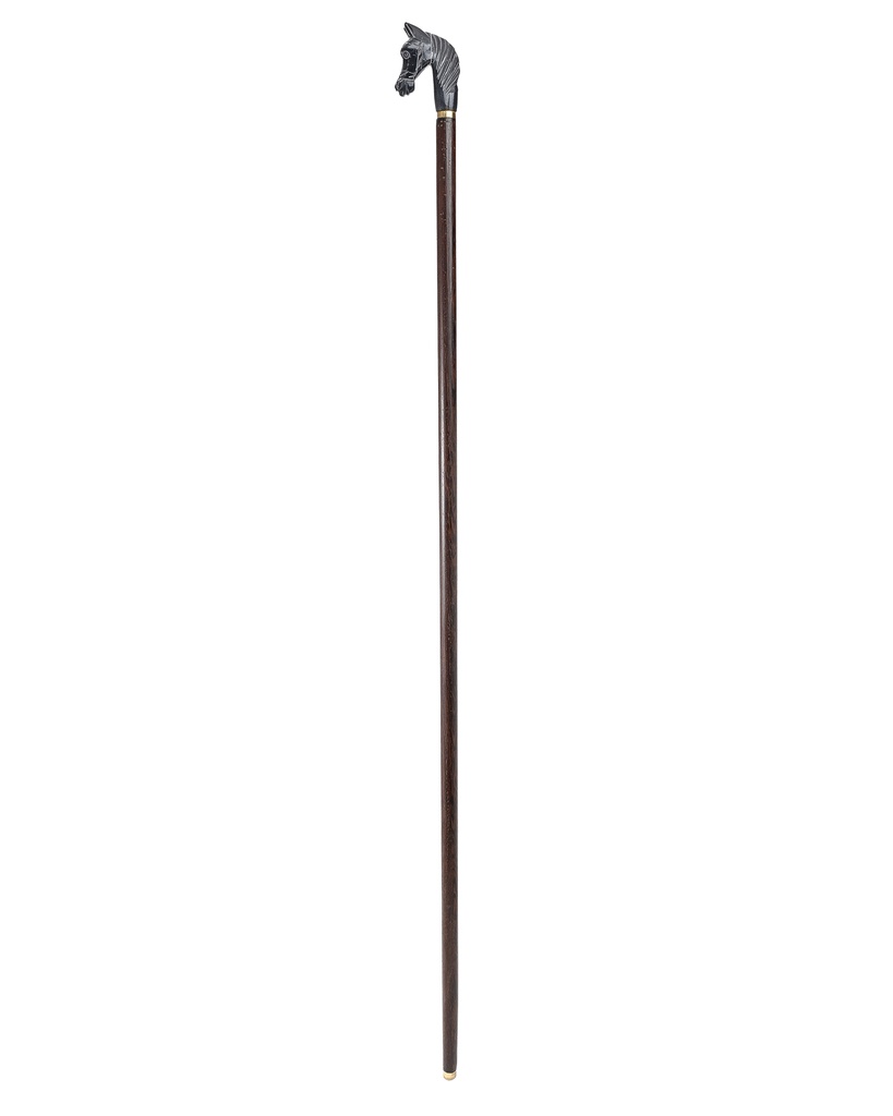 Horse head wooden cane CAN999