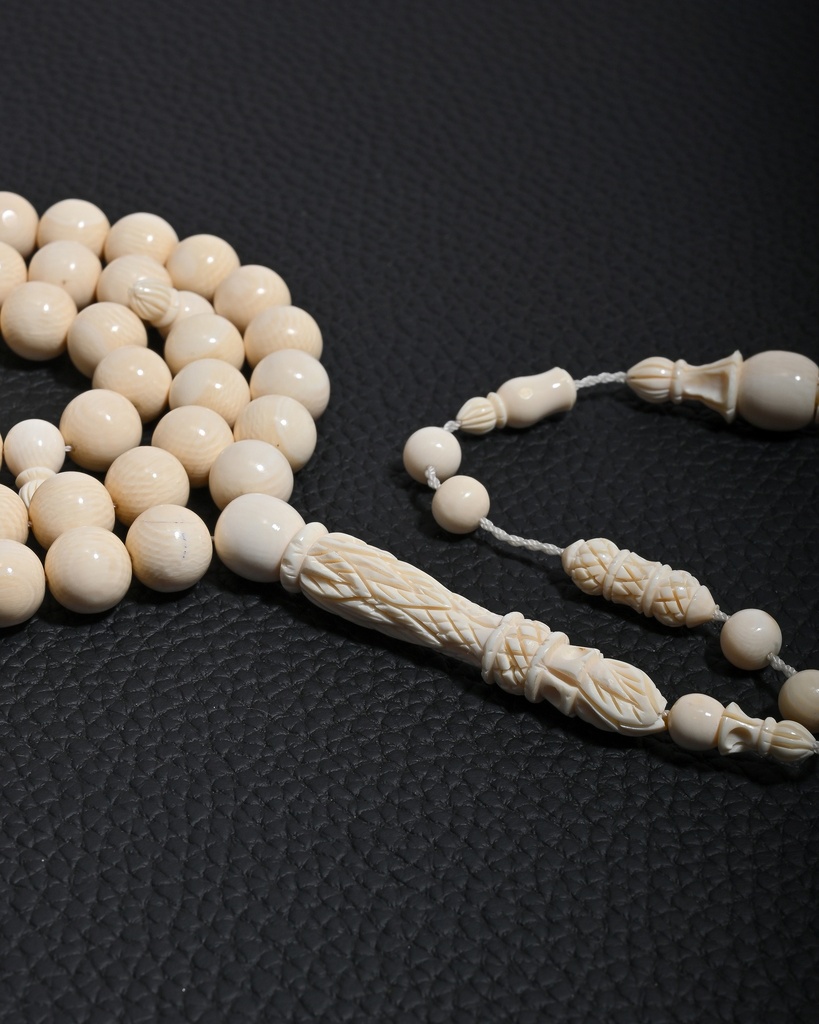 Elephant tusk rosary ROS5511WH