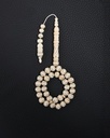 Elephant tusk rosary ROS5515WH