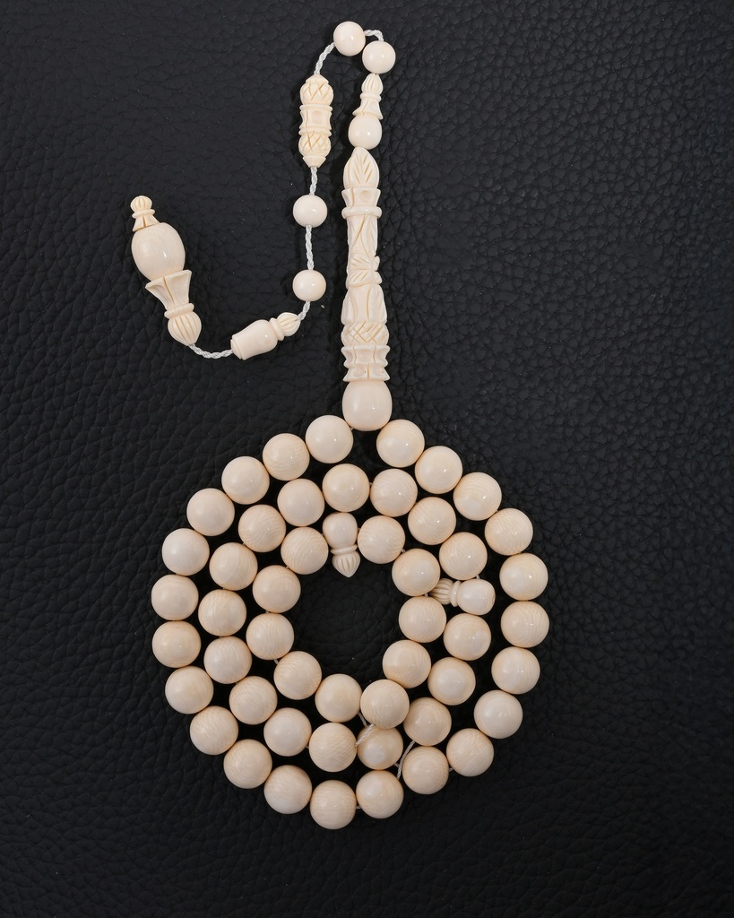 Elephant tusk rosary ROS5510WH