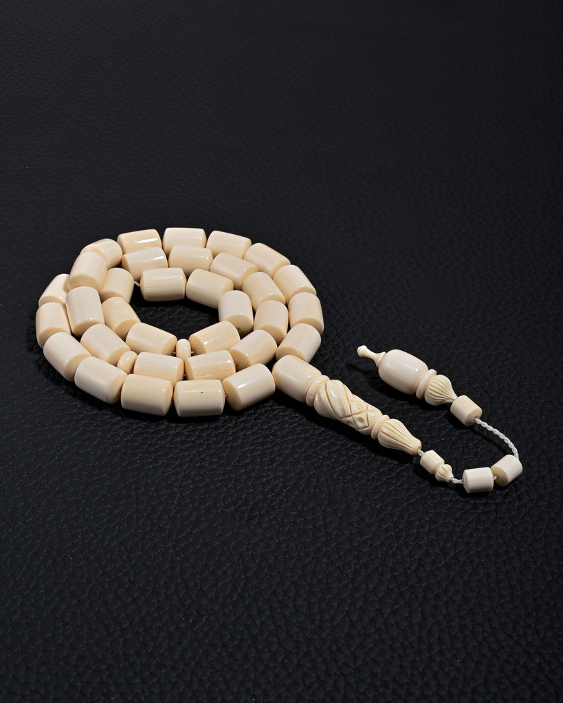 Elephant tusk rosary ROS5509WH