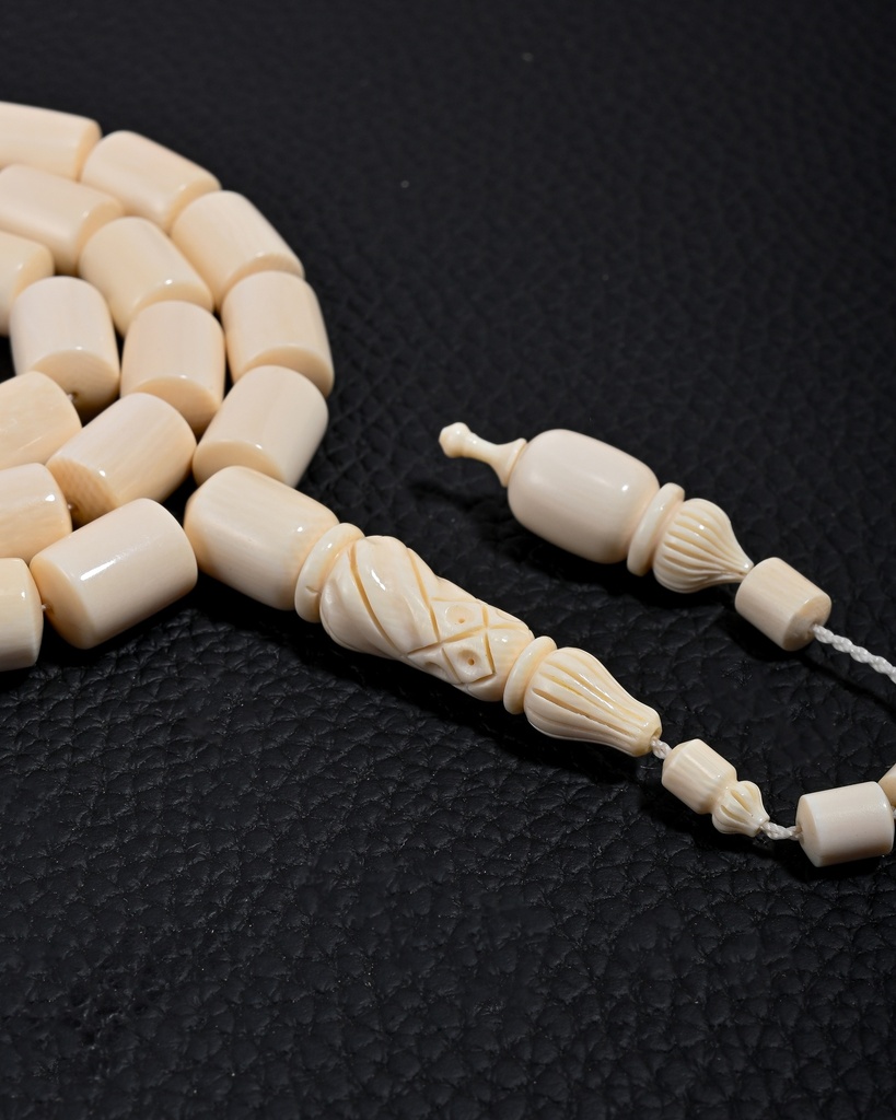 Elephant tusk rosary ROS5509WH