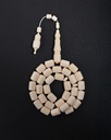 Elephant tusk rosary ROS5509WH