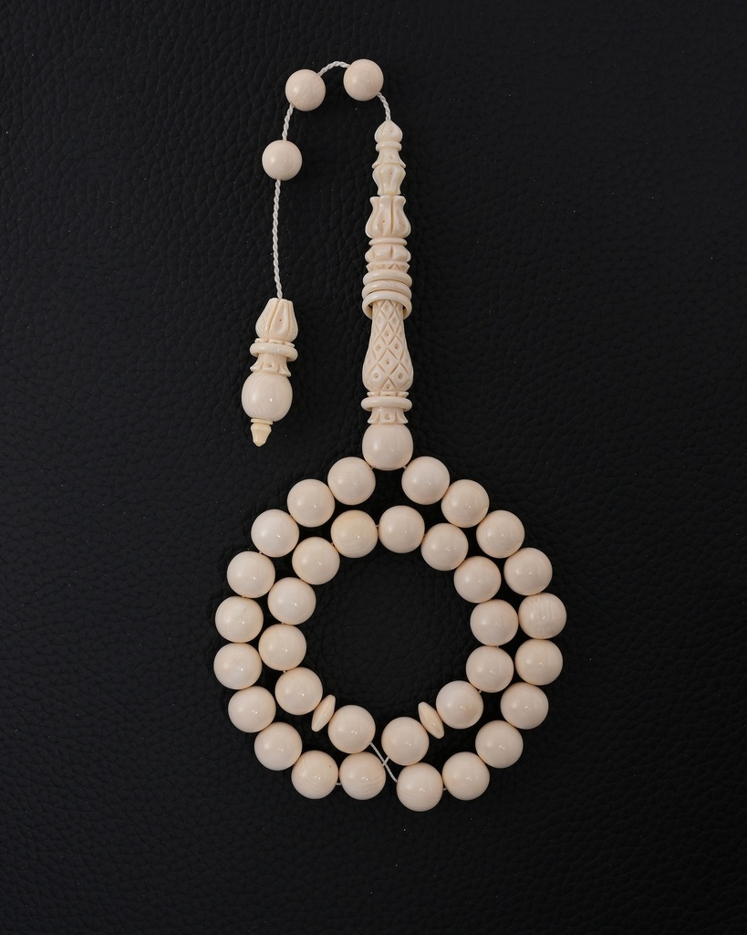 Elephant tusk rosary ROS5513WH