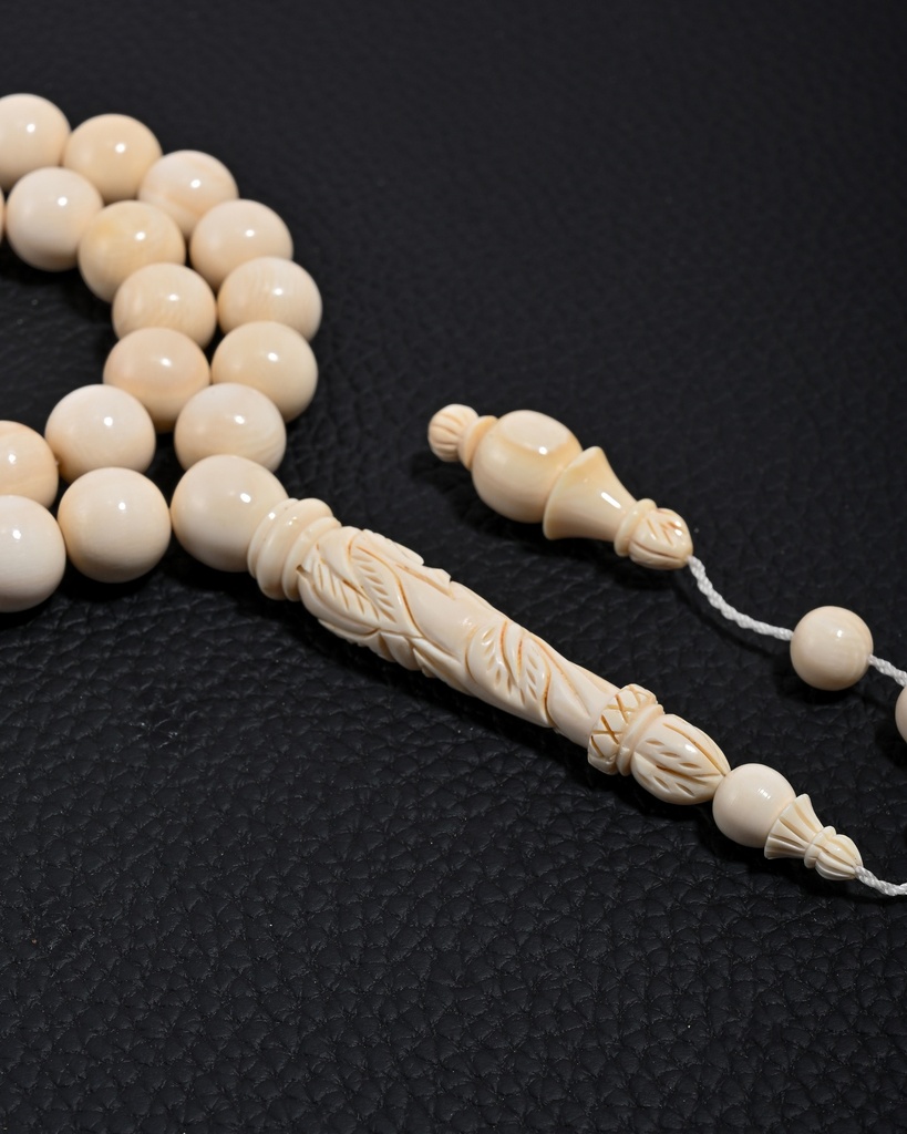 Elephant tusk rosary ROS5514WH