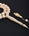 Elephant tusk rosary ROS5514WH