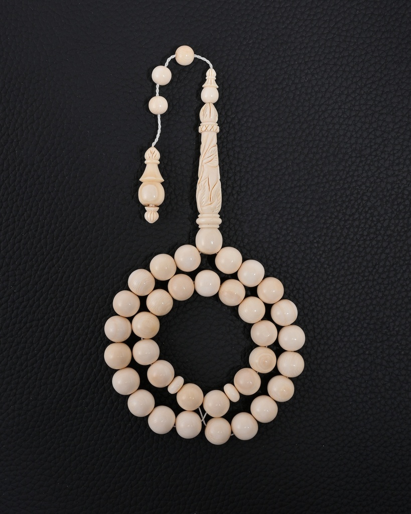 Elephant tusk rosary ROS5514WH