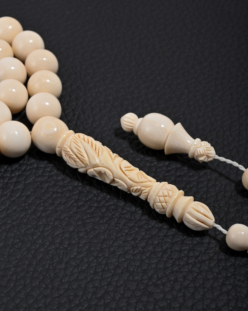 Elephant tusk rosary ROS5512WH