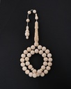 Elephant tusk rosary ROS5512WH