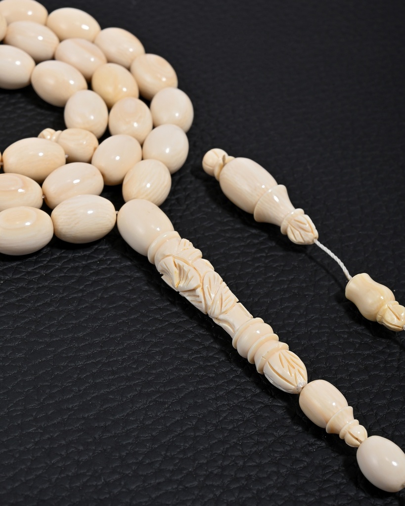 Elephant tusk rosary ROS5508WH