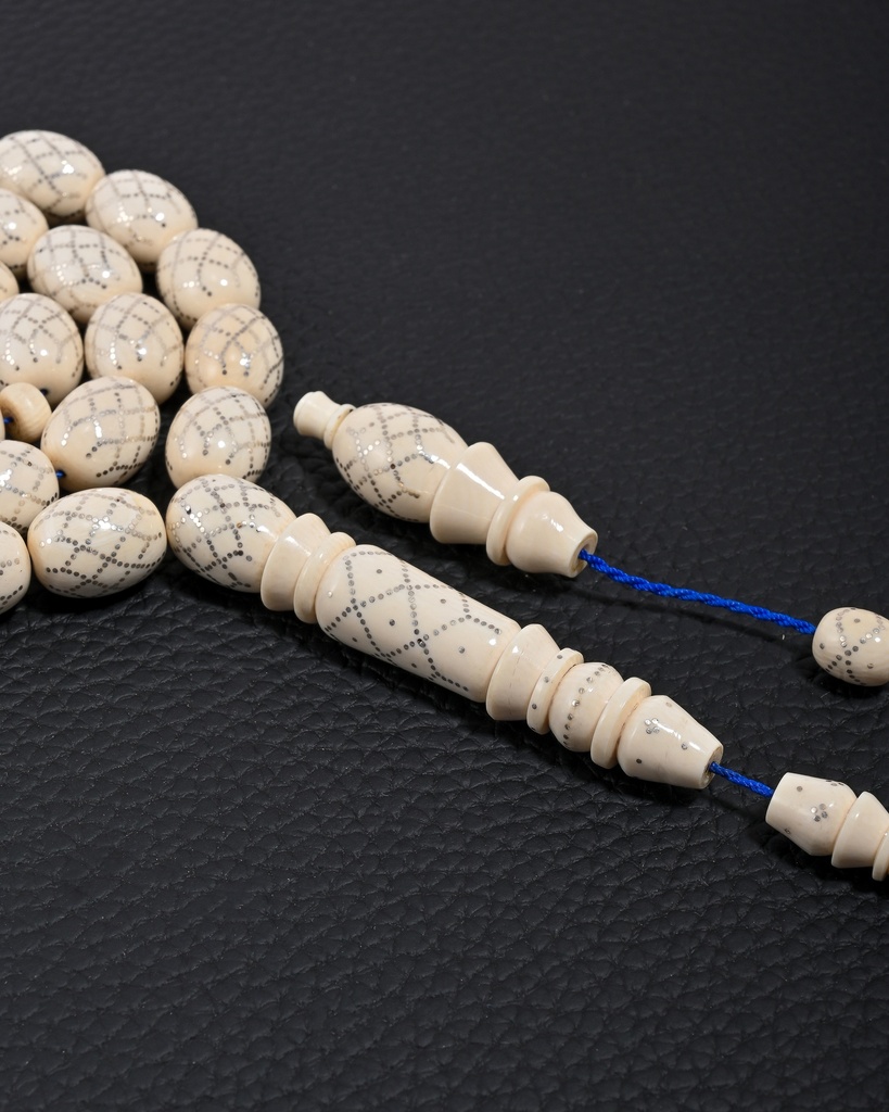 Elephant tusk rosary ROS5516WH