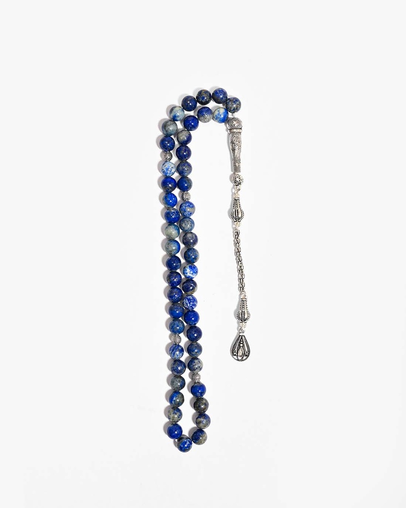 First-class lapis lazuli(AA) rosary ROS5494BL