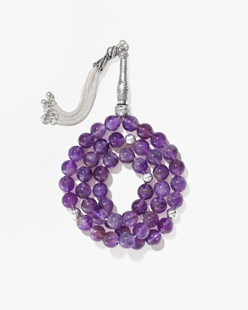 Natural Amethyst Rosary ROS5491PR