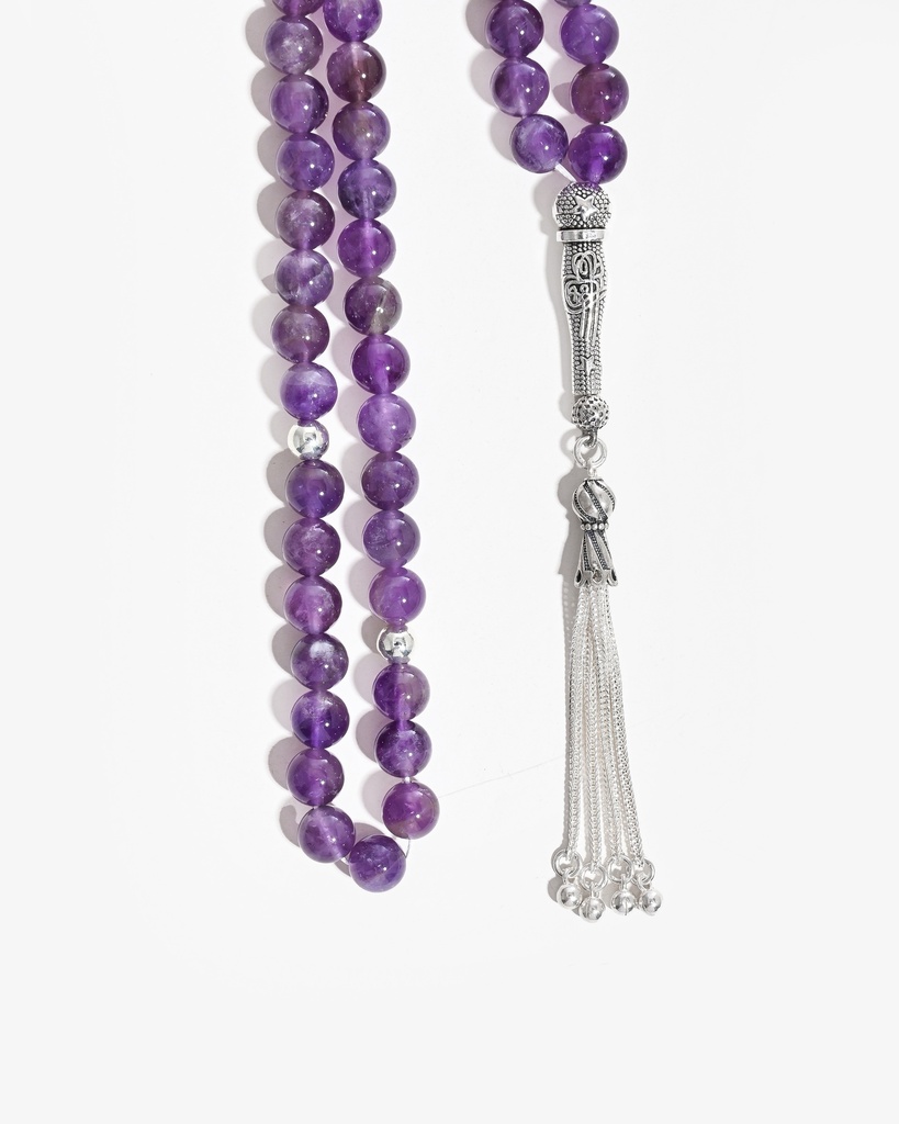 Natural Amethyst Rosary ROS5491PR