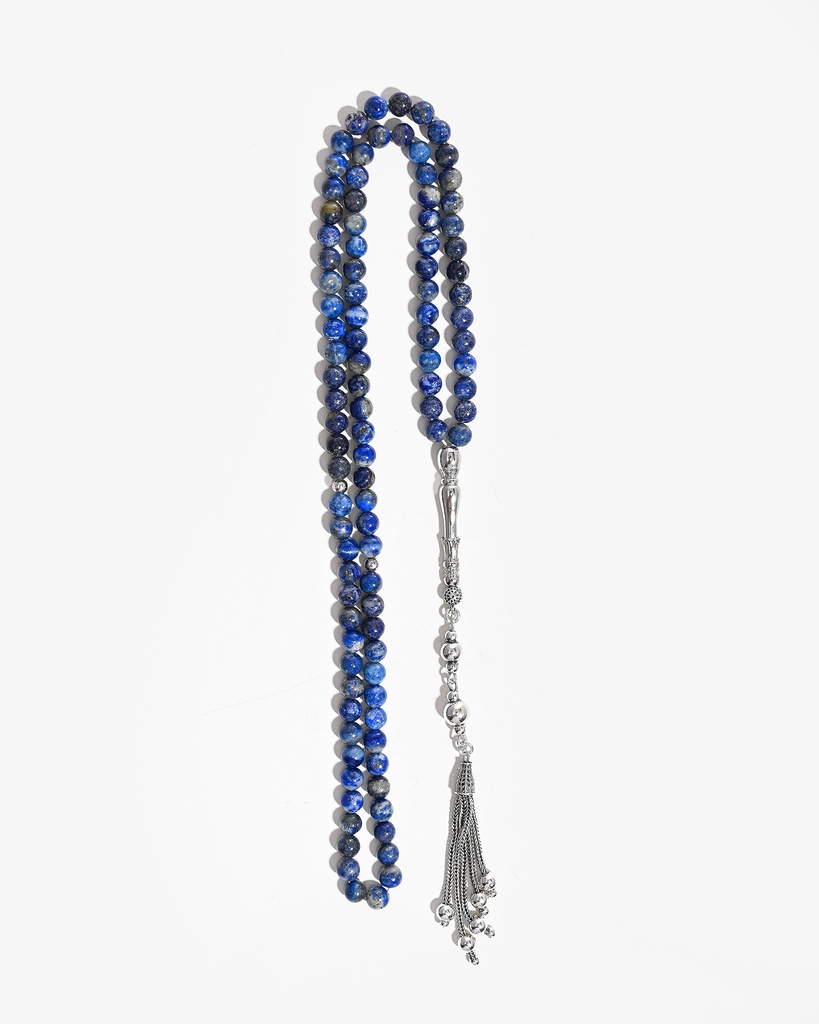 Second-class lapis lazuli rosary ROS5506BL