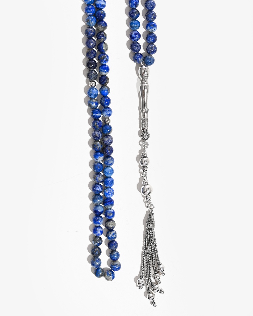 Second-class lapis lazuli rosary ROS5506BL