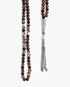 Brown Agate Rosary with Veins ROS5502BN