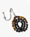 Tiger's Eye and Agate Stone Rosary ROS5488MC