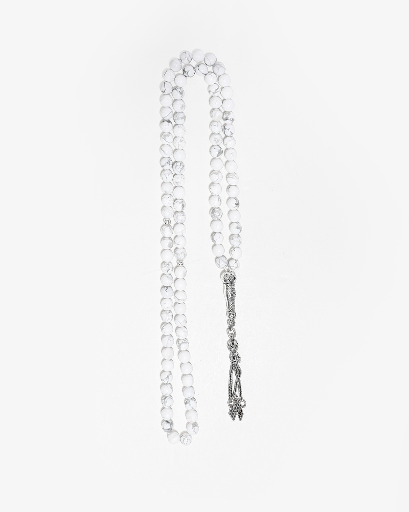 Howlite Rosary ROS5497WH