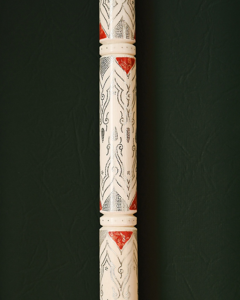 Ivory crutch stick CAN1000WH