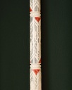 Ivory crutch stick CAN1000WH