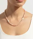 سلسلة أنيق من الحجر الرملي والصدف الطبيعي