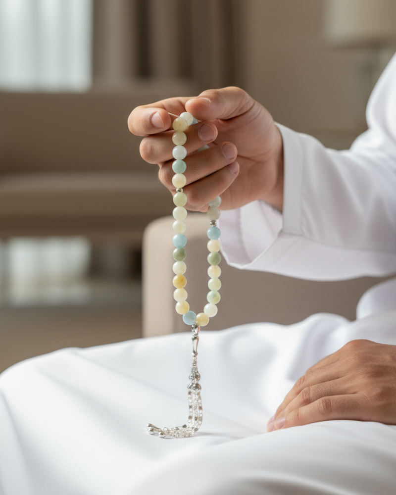 Fluorite rosary ROS8161MC