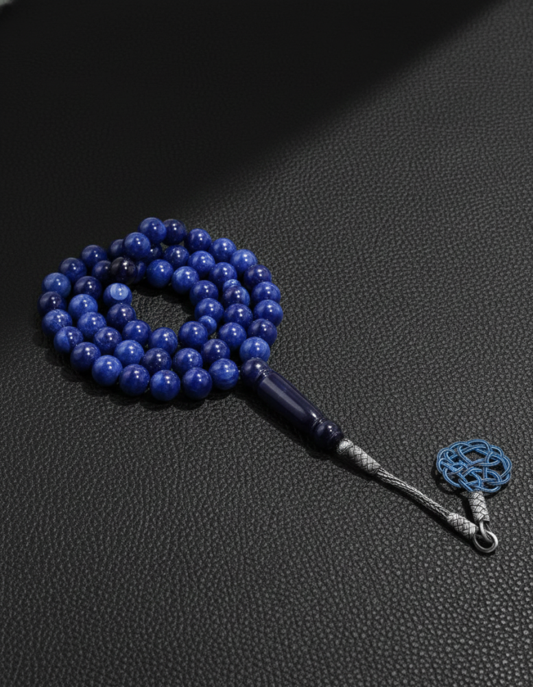 سبحة فاتوران صب جديد بعروق زرقاء