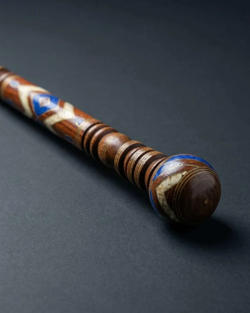 Teak wood crutch stick CAN505