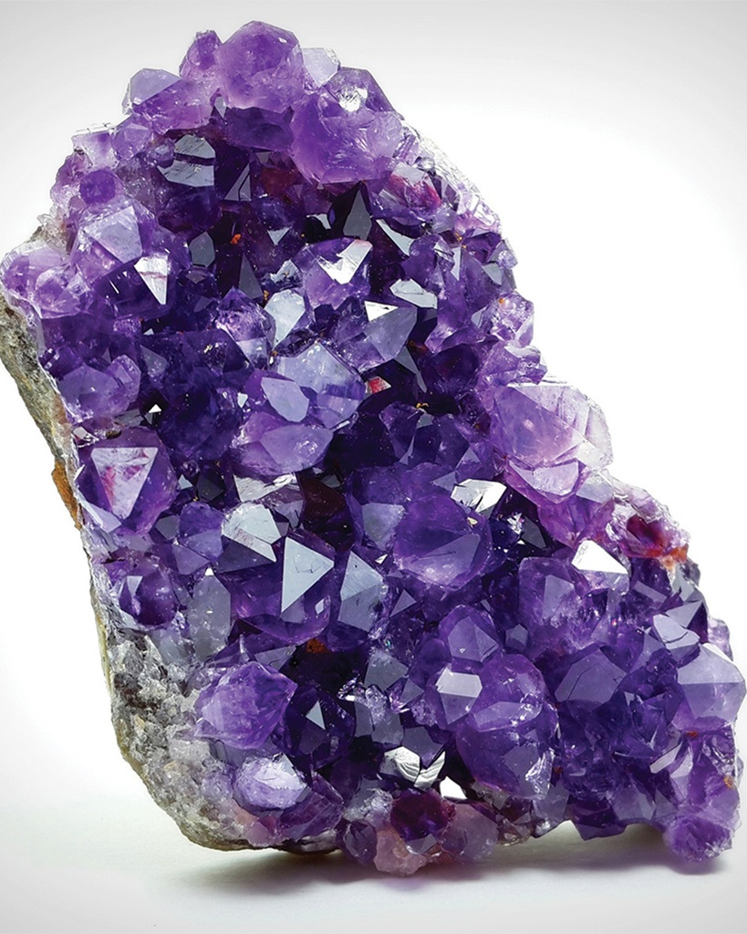 Purple amethyst rosary ROS275PR