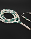Ivory rosary, elephant tusk ROS5522WH