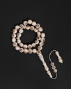 Ivory rosary, elephant tusk ROS5528WH