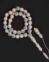 Ivory rosary, elephant tusk ROS5530WH