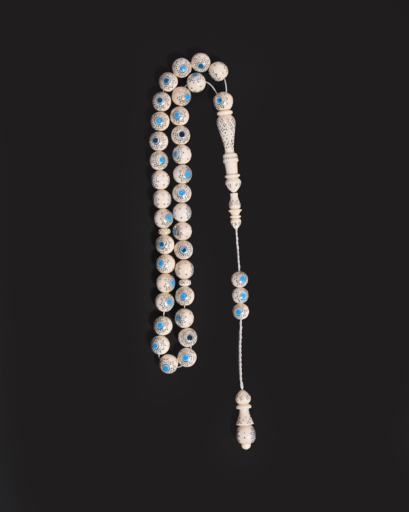 Ivory rosary, elephant tusk ROS5530WH