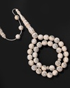 Ivory rosary, elephant tusk ROS5527WH