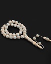 Ivory rosary, elephant tusk ROS5525WH