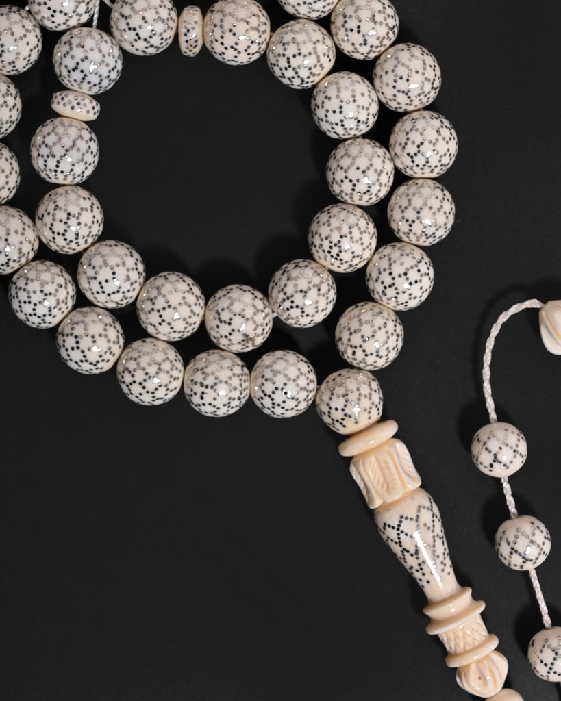 Ivory tusk rosary ROS5531WH